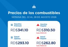 Gobierno reajusta combustibles regulares manteniendo el congelamiento anunciado el 13 de junio