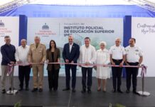 Presidente Abinader y ministro Jean Luis Rodríguez entregan nuevas instalaciones del Instituto Policial de Educación Superior (IPES)